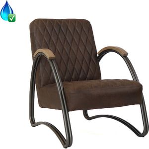 Fauteuil Urjala Eco Leer, Bruin