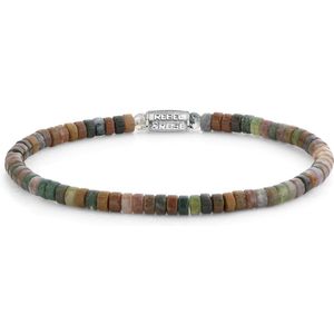 Rebel & and Rose - Armband - Slices - Indianummer - 4mm Armband - RR-40082-S Unisex