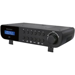 Silvercrest DAB + Keukenradio - Zwart - 25.4 x 5.6 x 16 cm