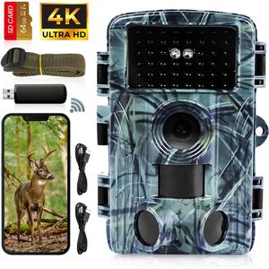 Frasco - Professionele Wildcamera - 4K Ultra HD - Met Nachtzicht - Waterdicht - Incl. 64GB SD kaart