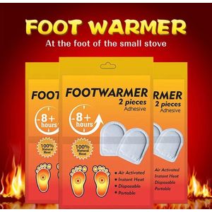 HODAF - Warmte zolen - 6 Zolen In Totaal - Foot Warmer - Inlegzolen - Voetverwarmers Pads - Teenwarmers - Winterzool - Wegwerp - Handig Voor Winter - 3 Paar - Geeft tot 8 uur Warmte Af - Schoen - Zool - Sokken - Elke Maat - Warmte Zool Pads