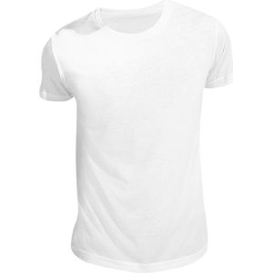 SOLS T-shirt met korte mouwen van Unisex Sublima (Wit)