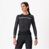 Castelli - Merino Long Sleeve Base Layer - Dames - Zwart - Merinowol