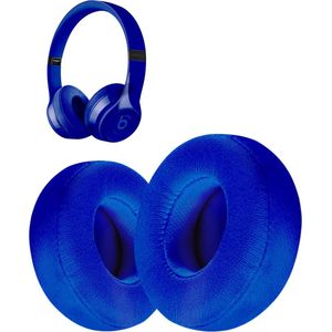 Oorkussens geschikt voor Beats By Dr. Dre Solo 2.0/3.0 wireless - Koptelefoon oorkussens voor Beats Solo blauw