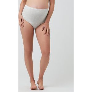 RIPE Volledige slip van biologisch katoen, Silver Marl L