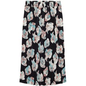 TOM TAILOR Plissé rok voor dames met patroon, 32413 - Tie Dye Flower Design, 40
