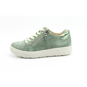 Hartjes - Phil 1417/34.95.95 - Sneaker - Groen - Suède met Metallic Accenten