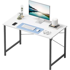 Computerbureau 100 cm (40 inch) thuiskantoor laptop bureau bureau moderne eenvoudige stijl wit