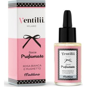 Geurolie druppels Mattino 30ml – Ventilii Milano | huisparfum geurverspreider textielverfrisser