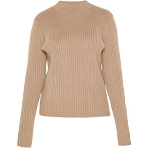 usha - Classic Collection - Sweater - Slim-fit - Met Staande Kraag - Lange Mouwen