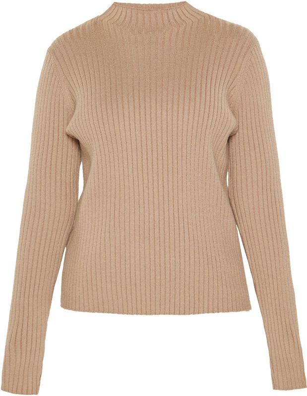 usha - Classic Collection - Sweater - Slim-fit - Met Staande Kraag - Lange Mouwen