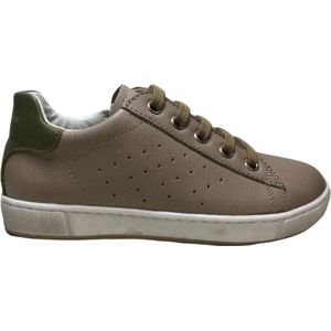 Naturino veter /rits  lederen sneakers Hasselt beige mt 31