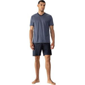 mey Blue Grid - - Pyjama Serie Blue Grid