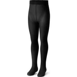 Bellivalini BLV-FI-1008 Kinderen Glad Panty - 40 DEN -Microvezel - Polyamide - Zwart - 92/98