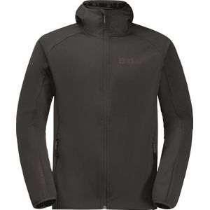 Jack Wolfskin Feldberg Hoody Men - Softshell - Heren - Zwart - Maat M