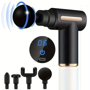 Massage Gun - Massage Apparaat - Massage Gun Professioneel - Diep Weefsel - Spierontspanning - Fitness Tool - Zwart