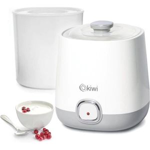 Kiwi KYM-7205 - Yoghurt Maker - 1 Liter - Makkelijk te reinigen