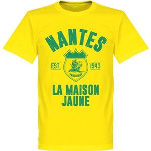 FC Nantes Established T-Shirt - Geel - XL