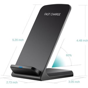 2-in-1 draadloos oplaadstation, oplader,gemakkelijk in de bagage plaatsen, handig om te reizen, met USB-C cabel voor iPhone 14/13/12/11 Pro Max/X/Xs Max/8/8 Plus, AirPods 3/2/Pro en Samsung en Qi-compatibele mobiele telefoon