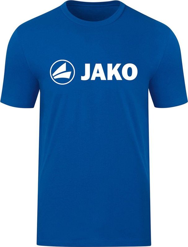 Jako - Promo T-shirt - Marine Gemeleerd/Fluogeel - T-shirt Dames