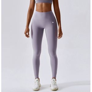 Gymcherries Maia Sportlegging Dames Grijs/Paars - M