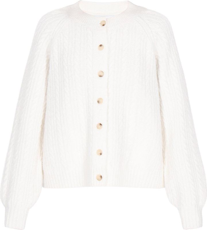 Usha - Cardigan - Blauw - Vesten