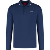 Hugo Derriko Longsleeve Polo Heren - Maat L