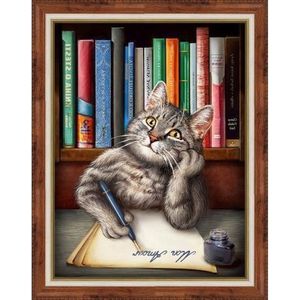 Diamond Painting Smart Cat