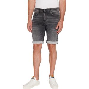 Pepe Jeans Heren Short Broeken SLIM GYMDIGO SHORT slim Fit Grijs Volwassenen