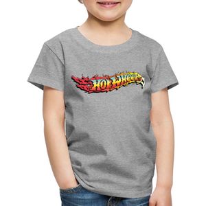 Hot Wheels Logo-Design Met Vlammen Premium T Shirt Kinderen