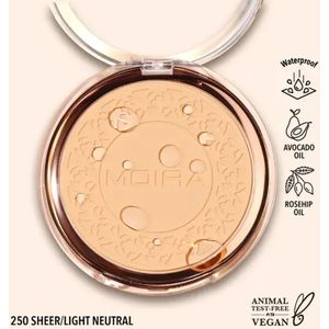 Moira | Soft Focus Waterproof Setting Powder 250 Sheer Light Neutral