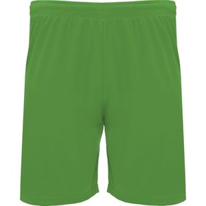 Groene kinder sportbroek zonder binnenbroek en elastische band met koord model Dortmund maat 140 / 12