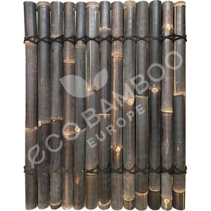 Black Bamboe, Bamboo tuinscherm, schutting, afrastering  120x90 cm