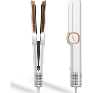 Largolash Hairstrait Stijltang Wet-to-Dry - 2 in 1 - Airstraight - Dupe - Haardroger & Stijltang - Coldshot - 80ºC t/m 140ºC