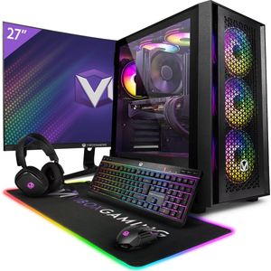 Vibox X-80 Game PC - 27"" 100Hz Scherm Pakket - Intel i9 14900KF Processor 5.8GHz - Nvidia RTX 5080 16GB - 32GB RAM - 2TB NVMe M.2 SSD - 850W PSU - Windows 11 - WiFi