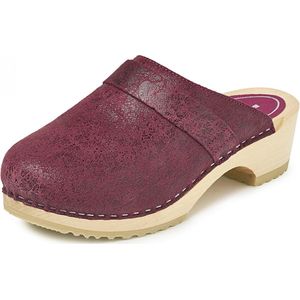 Bighorn 6006 Bordeaux Rood Medische Klompen Dames