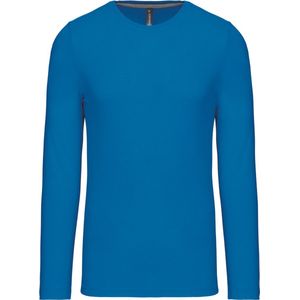 Kariban T-shirt ronde hals lange mouwen K359 - Tropical Blue