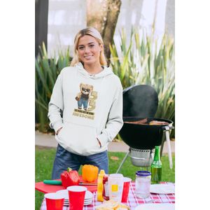 55 Jaar Verjaardag cadeau Hoodie - Wit Hoodie Vrouwen - Maat XXL - Verjaardag Cadeau Vrouwen - Limited Edition