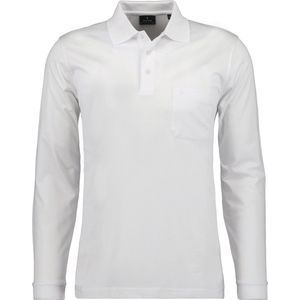 Ragman Poloshirt Soft Knit Polo Knopf Langarm