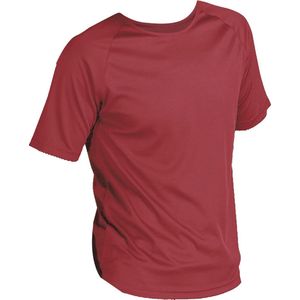 SOLS Heren Sportief T-Shirt met korte mouwen Performance (Rood)