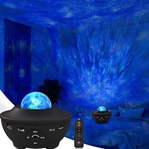 Sky Projector - 10 Effecten - 360° Rotatie - Muziek Speaker - Bluetooth - Sterren Projector - Starry Projector Light - Sky Projector Kinderen - Galaxy Projector