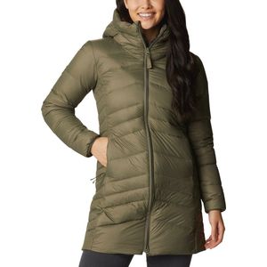Columbia Autumn Park Down Mid Jacket 1930223397, Vrouwen, Groen, Jasje, maat: S