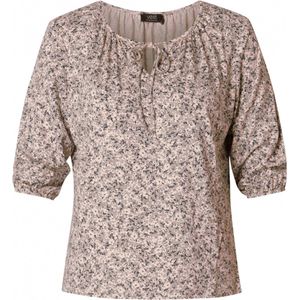 YESTA Blaissy Jersey Shirt - Grey Rose/Multi Colo - maat 1(48)