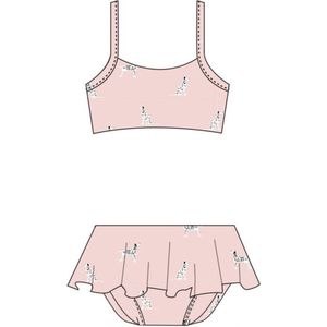 HEBE - bikini met rokje - dalmation print - roze