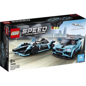 LEGO Speed Champions Formula E Panasonic Jaguar Racing GEN2 Car & Jaguar I-PACE eTROPHY - 76898