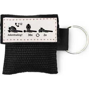 Kiss of Life - Beademingsmasker - Zwart