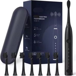 Elektrische Tandenborstel Usb Oplaadbare Volwassen Ultrasone Tanden Schoonmaken 8 Vervangende Tandenborstel