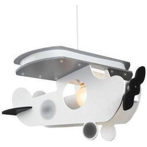 ABC-Kinderlampen - Hanglamp - Vliegtuig - Wit