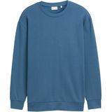 TOM TAILOR Plussize sweatshirt voor heren, 38224 - Real Teal Blue, 4XL Grote maten