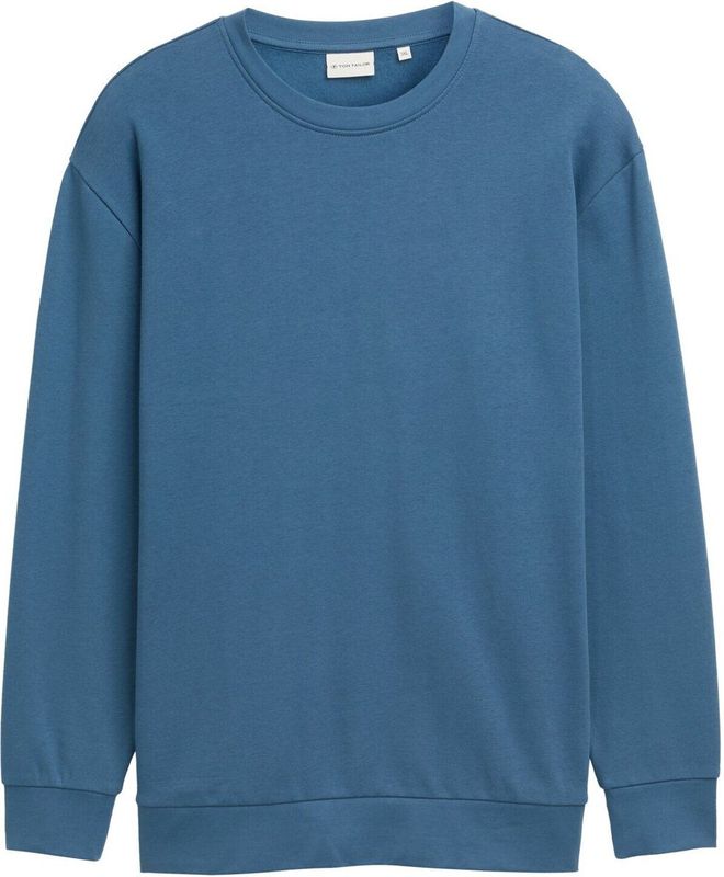 Tom Tailor Plus Size - Basic sweatshirt in effen kleuren